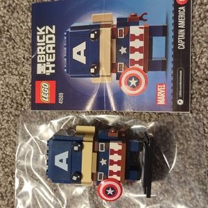 Brick Headz Captain America 41589